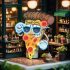 coole Pizza-Neonleuchtreklame