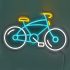 Fahrrad LED Neon Schild