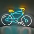 Fahrrad LED Neon Schild
