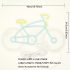 Fahrrad LED Neon Schild
