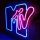 MTV Neon Schild