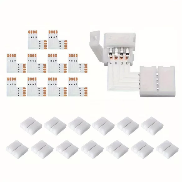 10er-Pack LED-Lichtstreifen-Verbinder