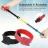 10er-Pack verstellbare und wiederverwendbare Kabelbinder