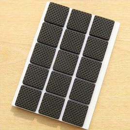   30 Stück selbstklebender, zuschneidbarer Stuhlbein-Schoner 2,69 cm