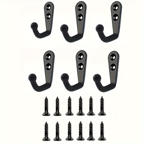 Wandmontierte Metallhaken