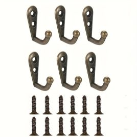 Wandmontierte Metallhaken