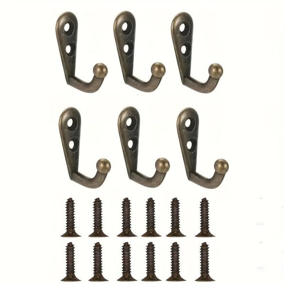 Wandmontierte Metallhaken