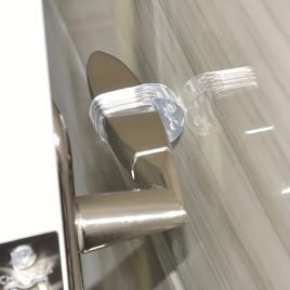 6er Set Transparenter Runder Türstopper