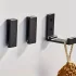 1 Stk. Robuster, Zusammenklappbarer Wand-Aluminiumhaken