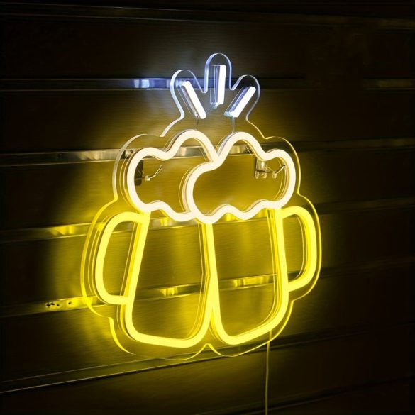 LED-Neon in Bierform