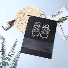 5 staubdichte Schuhaufbewahrungstaschen mit Kordelzug