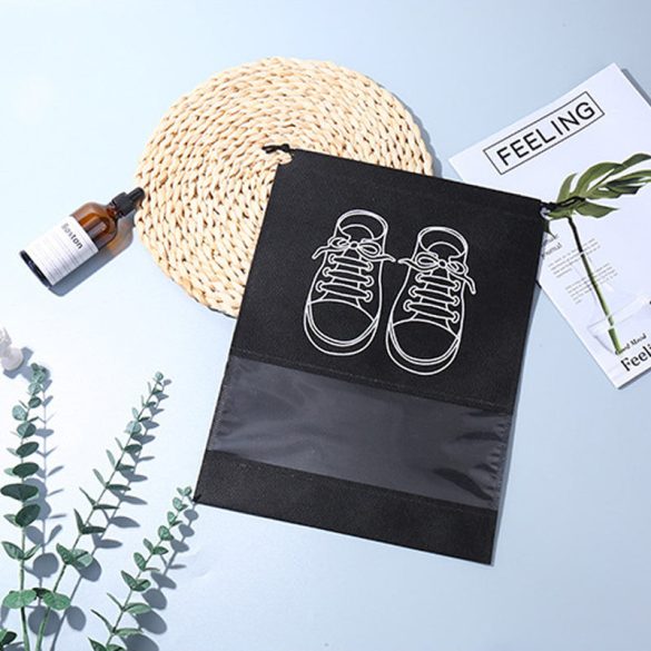 5 staubdichte Schuhaufbewahrungstaschen mit Kordelzug