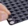 100 Stück schwarze stoßfeste Silikonpads