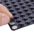 100 Stück schwarze stoßfeste Silikonpads