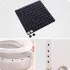 100 Stück schwarze stoßfeste Silikonpads