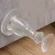 2 Stück Klebefreier Silikon-Türstopper, Kollisionsschutzstopfen