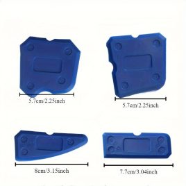 4-teiliges Dichtungswerkzeug-Set - Silikon-Fugenapplikator