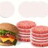 100 Stück antihaft Pergamentpapier für Hamburger-Patties