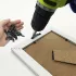 20 Stk. Stahl-Bilderhaken mit Schrauben