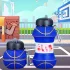 Faltbare Basketball-Sport-Wasserflasche
