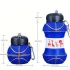 Faltbare Basketball-Sport-Wasserflasche