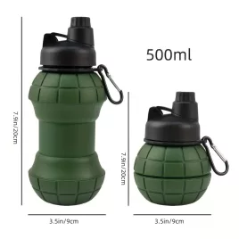 Faltbare Silikonflasche