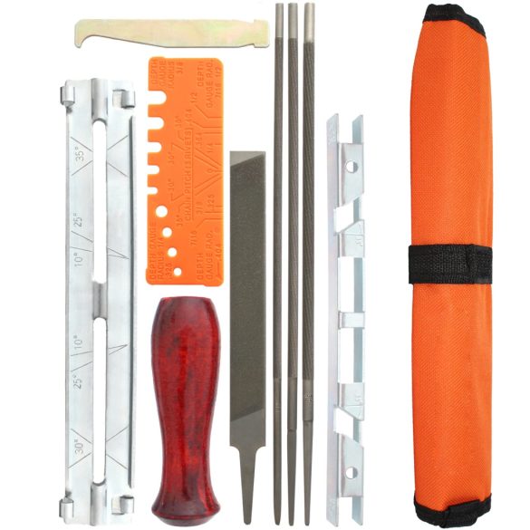10-tlg. Feilen-Set, Kettensägenfeilen-Werkzeugset