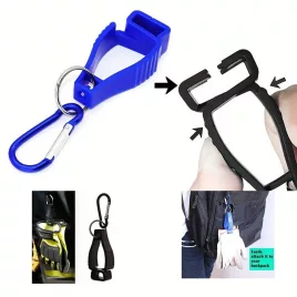 Langlebiger Handschuhclip mit Metallkarabiner