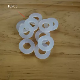 10er Packung weiße silikon auslaufsichere Dichtung