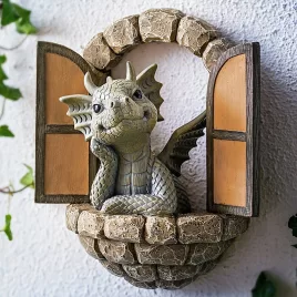 Dinosaurier Gartenskulptur