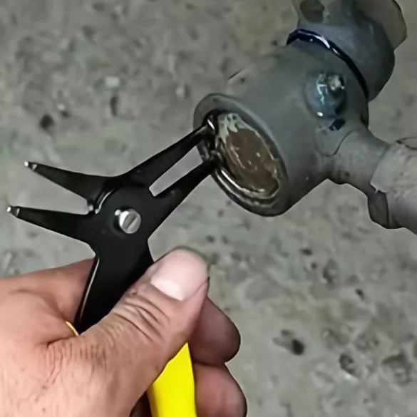 Multifunktionale 2-in-1 Seegerringzange