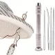 Leder-Nähständer-Set