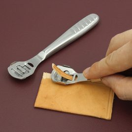   Edelstahl-Lederwerkzeug, professionelles Ledermesser zum Ausdünnen
