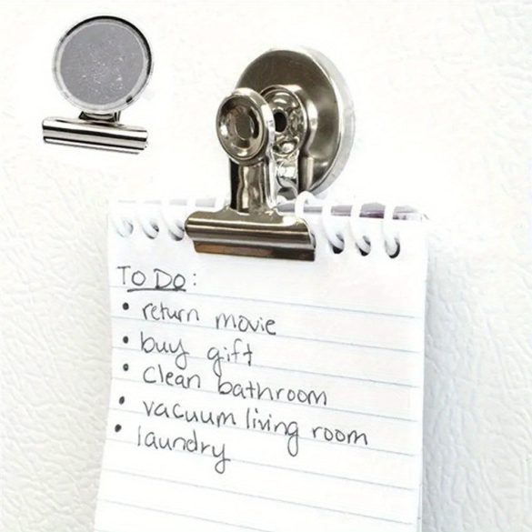 12 Stk. Metall-Rundmagnetklammern