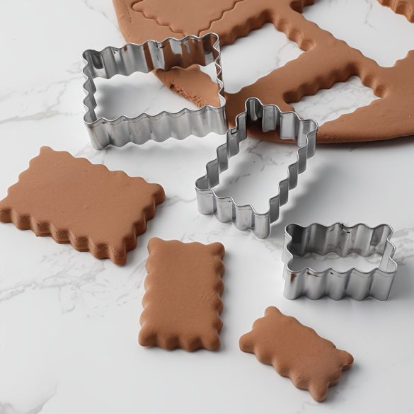 3-teiliges Edelstahl-Ausstechform-Set