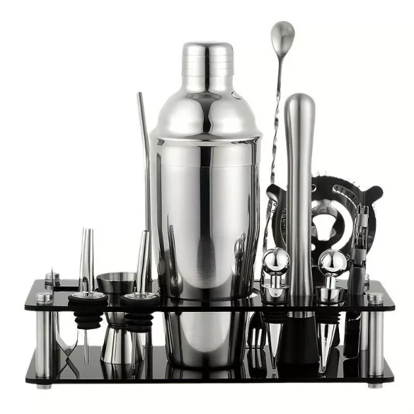 Professionelles Edelstahl Cocktail Shaker Set