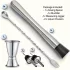 Professionelles Edelstahl Cocktail Shaker Set
