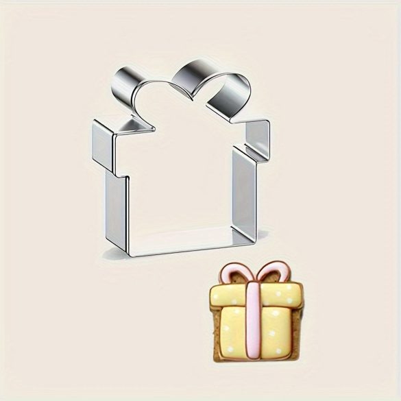 1 Stk., Geschenkbox-förmiger Keksausstecher