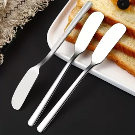 2-teiliges Edelstahl Käse- und Buttermesser-Set