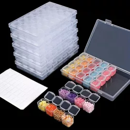 28 Gitter-Malwerkzeug-Aufbewahrungsbox