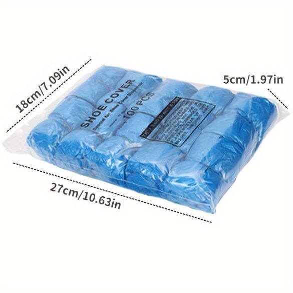 100 Stk. Blaue Einweg-Überschuhe