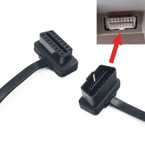 Verlängerungskabel, flexibles flaches OBD-Erweiterungskabel
