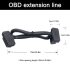 Verlängerungskabel, flexibles flaches OBD-Erweiterungskabel