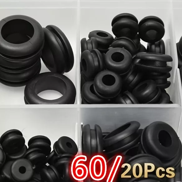20 Stück schwarze O-Ring-Gummidichtung