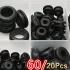 20 Stück schwarze O-Ring-Gummidichtung