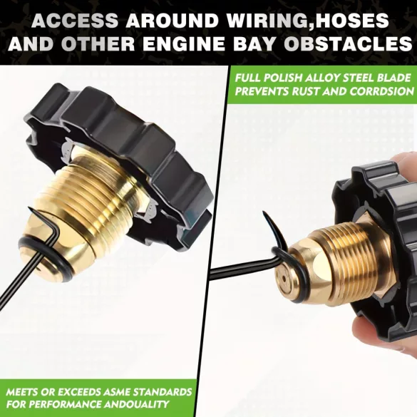 10-teiliges Klammer- und Haken-Set, Präzisions-Klammer-Set für Autoöldichtungen