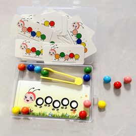 Fähigkeitstraining Perlenpuzzle mit Pinzette