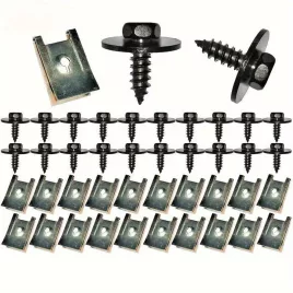 40-teiliges U-Muttern- und Schraubenset