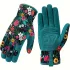 Gartenhandschuhe aus Polyester mit Blumenmuster
