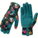 Gartenhandschuhe aus Polyester mit Blumenmuster